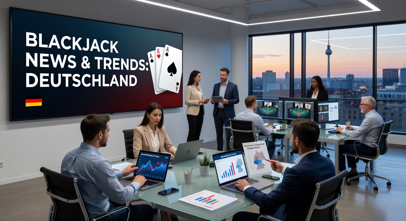 Grafik zu Glücksspielregulierungen in Deutschland mit Symbolen für Limits und Schwarzmarkt