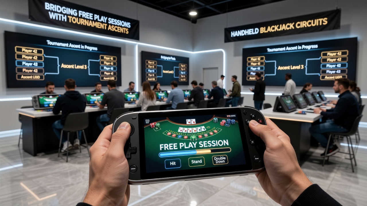 Statistische Grafik zu Aufstiegsraten in mobilen Blackjack-Turnieren nach Freispiel-Nutzung
